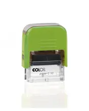 Colop Prınter C10 Yeşil Kasa Siyah Keçe - 10X27Mm