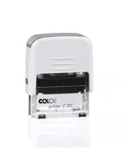 Colop Prınter C20 Beyaz Kasa Siyah Keçe - 14X38Mm