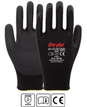 Beybi B-Flex120 10Beden 12Li Micro Köpük Nitril Eldiven (4131X)