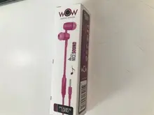 Powerway Wow Pink Kulak İçi Mikrofonlu Ses Kontrolli Kulaklık