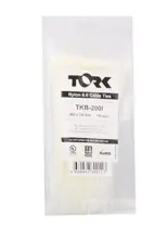 Tork Trk-250-3,5Mm Beyaz 100Lü Kablo Bağı