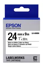 Epson Lk-6Wbvn Beyaz Üzeri Siyah 24Mm 7Metre Etiket