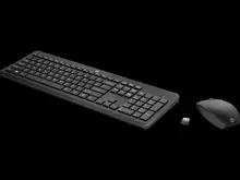 Hp 235 1Y4D0Aa Siyah Kablosuz Klavye Mouse Seti 2,4 Ghz 1600 Dpı (2 X Aaa (Keyboard); 1 X Aa Mouse)