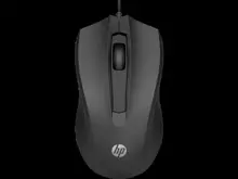 Hp 100 6Vy96Aa Siyah Optik Kablolu Mouse 1.600 Dpı Hassas Optik Sensörü