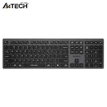 A4 Tech Fstyler Fbx50C Gri Bluetooth+2.4G Nano Fn Şarjlı Multimedya Klavye
