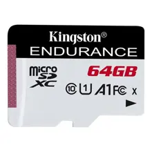Kingston Sdce-64Gb 64Gb Microsdxc Endurance 95R-30W C10 A1 Uhs-I Card Only Hafıza Kartı