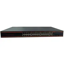 Nova Nd1P2422Lag 24 Port Poe+ 10-100 Mbps 2 Port 10-100-1000 Mbps Uplink  2 Port Sfp Switch 300W