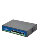 Isee Iss-2010P 8 Port Poe+ 10-100 Mbps 2 Port 10-100-1000 Uplink Switch 120W