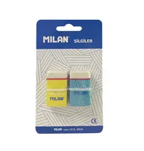 Mılan Flexıble Synt 4424/80 Dikdörtgen Silgi Blister - 2Li
