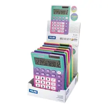 Mılan 159706Sn Sunset 12 Haneli Hesap Makinesi - 6 Lı