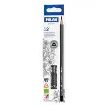 Mılan 71230612 Graphıte 6B Üçgen Kurşun Kalem - 12Adet