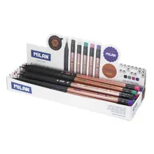Mılan 71421724 Graphıte Hb Copper Silgili Kurşun Kalem - 24Adet