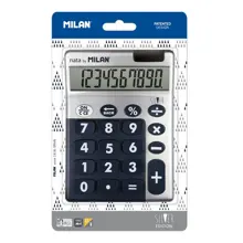 Mılan 159906Slbbl Sılver 10 Hane Mavi Hesap Makinesi Blıster