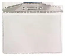 Mapi Pvc Kart Poşetleri (Oval) Şeffaf Şeritli 100Lü Paket