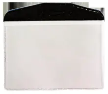 Mapi Pvc Kart Poşetleri (Oval) Siyah Şeritli 100Lü Paket