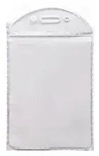 Mapi Pvc Kart Poşetleri (Dikey) Şeffaf Şeritli 100Lü Paket