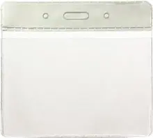 Mapi Pvc Kart Poşetleri (Kare) Beyaz Şeritli 100Lü Paket
