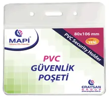 Mapi Pvc Güvenlik Kartı Poşet No:40 80X106 100Lü Paket