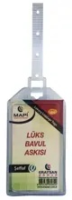 Mapi Lüks Bavul Askısı (Plastik) 45X85 Şeffaf Tekli