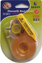 Mapi 12 Mm Otomatik Bant Kesme Makinesi Sarı
