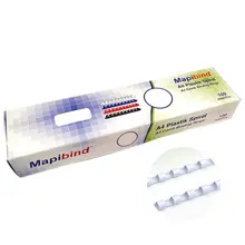 Mapibind 6Mm Plastik Spiral Beyaz 100 Ad.