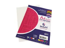 Mapi A4 Pvc Opak Cilt Kapak Beyaz 100 Lü