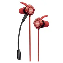 Asonic As-Xgk100 Splitter Hediyeli 3.5Mm Gaming Kırmızı Kulak İçi Mikrofonlu Kulaklık