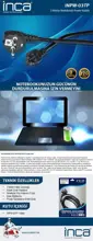 Inca Inpw-03Tp 3Mt Notebook Power Kablosu