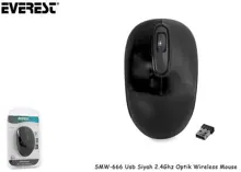 Everest Smw-666 Usb Sarı 2.4 Ghz Optik Kablosuz Mouse 1500Dpı