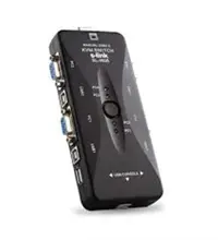 S-Link Sl-4605 4 Port Kablolu Usb Manuel Kwm Switch