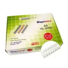 Mapiwire 7/16 Kutu Tel Beyaz 100 Ad.