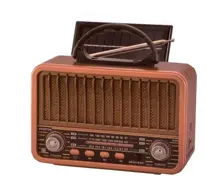 Everton Rt-834 Bluetooth Radyo-Tf Card-Usb-Kumandalı Nostaljik Radyo Solar Güneş Panelli