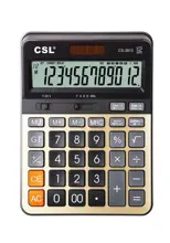 Csl Cs-3813 12 Hane Masa Tipi Hesap Makinesi